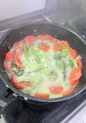 クリームスープ風野菜シチュー-レシピのメイン写真