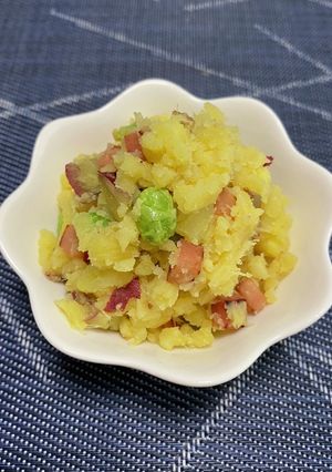 さつまいもとベーコンのサラダ-レシピのメイン写真