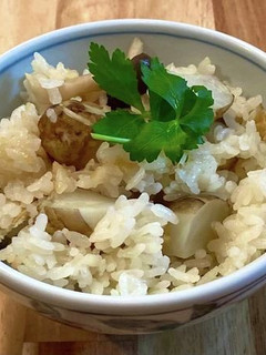 トピナンブール(菊芋)の炊き込みご飯-レシピのメイン写真