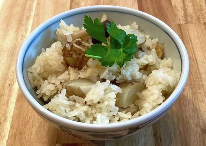 トピナンブール(菊芋)の炊き込みご飯 by かほくイタリア野菜 トピナンブール(菊芋)の炊き込みご飯 by かほくイタリア野菜