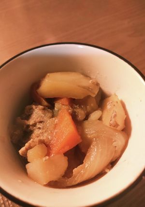 レンジにお任せほっこり肉じゃが-レシピのメイン写真