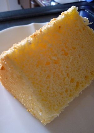 れもん香る♪レモンシフォンケーキ-レシピのメイン写真