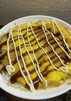 グルテンフリーお好み焼き・キャベツ焼き-レシピのメイン写真