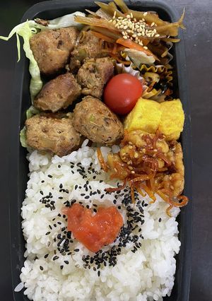 頑張るパパへ85つくね弁当-レシピのメイン写真