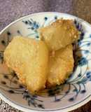 ヤーコンのかんたん胡麻みそ和え　整腸作用