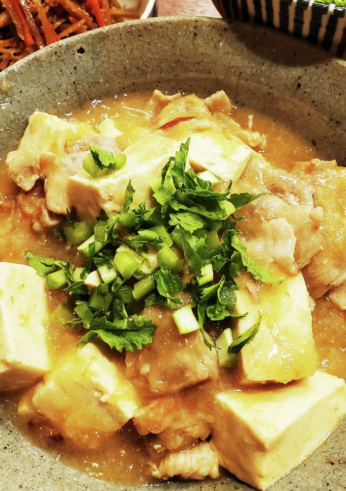 豆腐と豚こまのみぞれ煮-レシピのメイン写真
