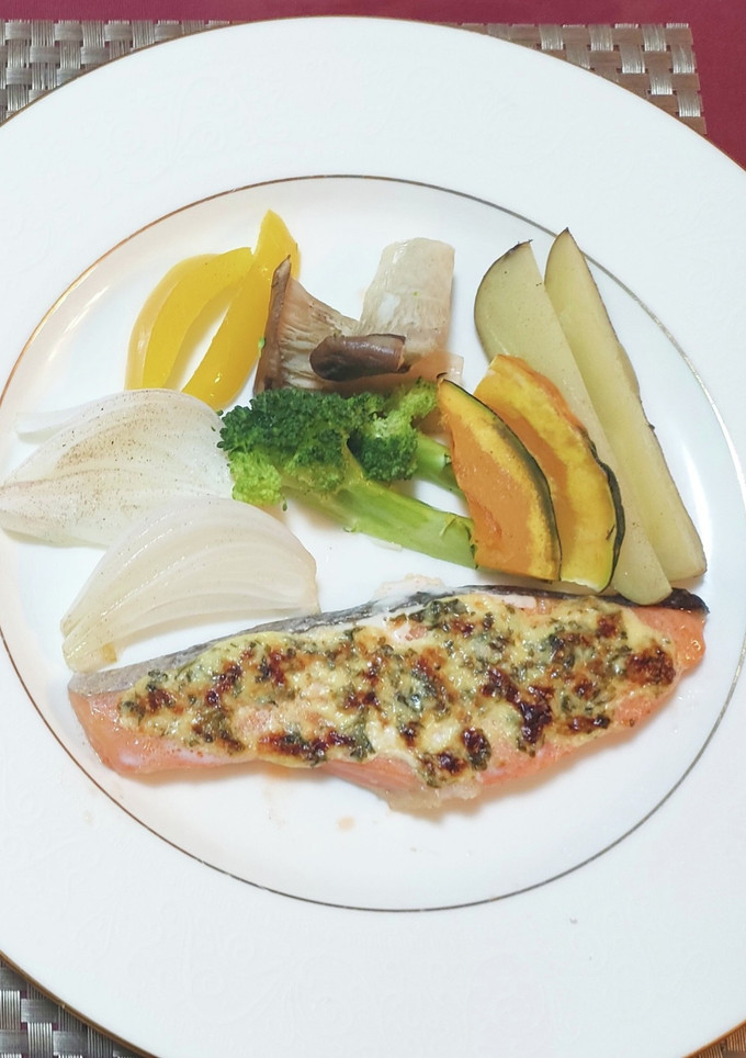 サーモンのマヨソース焼き-レシピのメイン写真