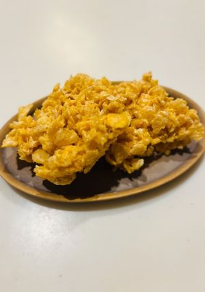 マシュマロとコーンフレーク菓子-レシピのメイン写真