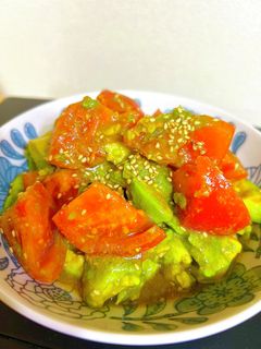 トマトとアボカドの中華サラダ-レシピのメイン写真