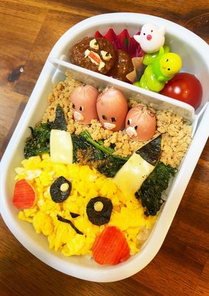ピカチュウ　キャラ弁-レシピのメイン写真
