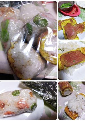 〜チキン★スパムおにぎり★〜-レシピのメイン写真