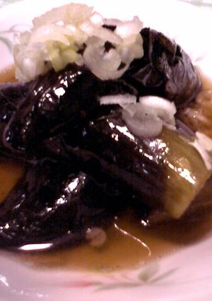 簡単うまい　おいしい　茄子の揚げびたし-レシピのメイン写真