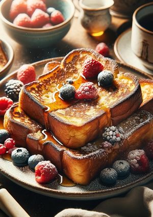 残りのパンでフレンチトースト-レシピのメイン写真