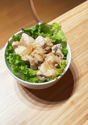 鶏えのき丼-レシピのメイン写真