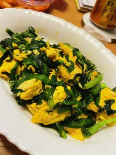 ご飯がすすむ!ニラ玉オイスター炒め-レシピのメイン写真