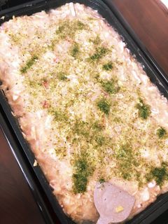 明太チーズもちもんじゃ-レシピのメイン写真