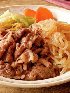 しらたきたっぷりすき煮-レシピのメイン写真
