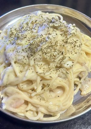 ✨シーフードホワイトソースパスタ✨-レシピのメイン写真