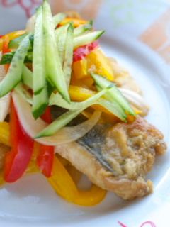 鯵の南蛮漬け-レシピのメイン写真