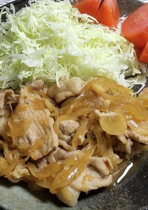 うちの生姜焼き定食-レシピのメイン写真