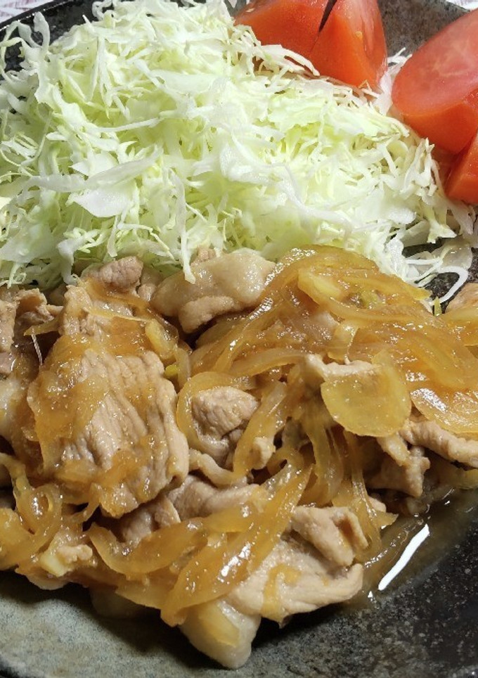 うちの生姜焼き定食-レシピのメイン写真