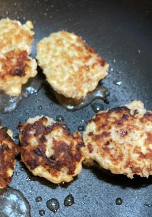 豆腐ハンバーグ　離乳食中期　後期　幼児食-レシピのメイン写真