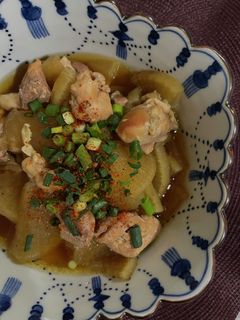超簡単♥大根と鶏もも肉の煮物-レシピのメイン写真