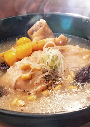 鶏もも肉のお手軽参鶏湯-レシピのメイン写真