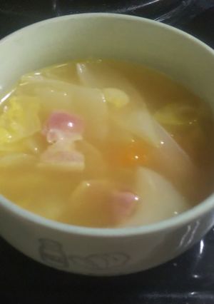 動きたくない夜に！彩り野菜スープ-レシピのメイン写真
