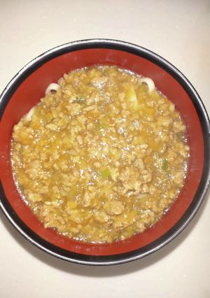 肉みそうどん-レシピのメイン写真