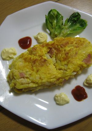 チーズがとろ～り！スパニッシュオムレツ-レシピのメイン写真