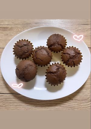 簡単♡ココアマフィン-レシピのメイン写真