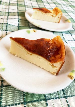 ビザチーズ入り　簡単ヨーグルトケーキ-レシピのメイン写真