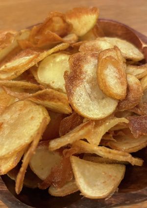 新じゃがのポテトチップス-レシピのメイン写真