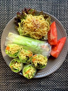 インスタント麺で生春巻き-レシピのメイン写真