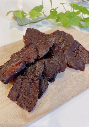 焼肉のタレでビーフジャーキー-レシピのメイン写真