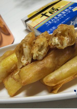 豆腐とコク旨チーズの春巻き♡-レシピのメイン写真