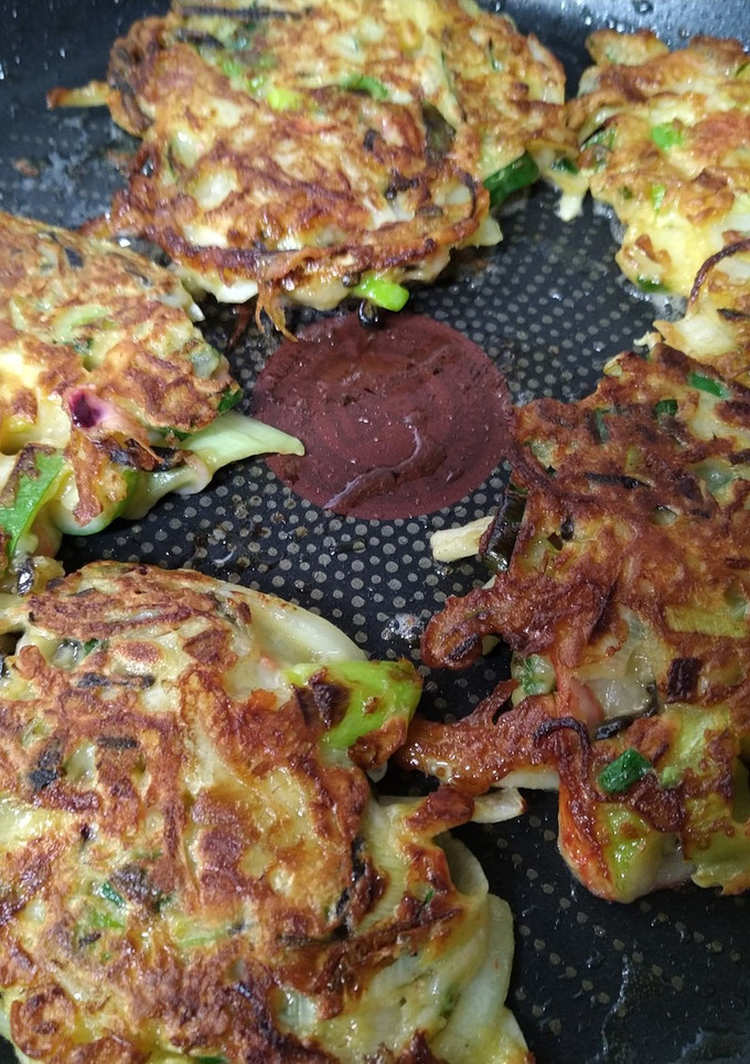 玉ねぎとネギのお焼き-レシピのメイン写真