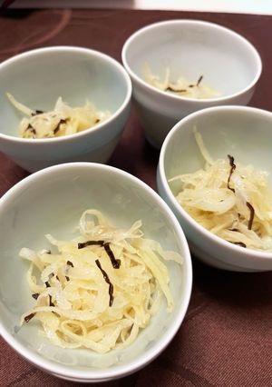 新ジャガイモの塩昆布あえ-レシピのメイン写真