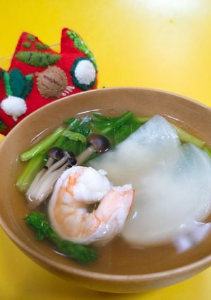 かぶとエビの中華スープ　-レシピのメイン写真