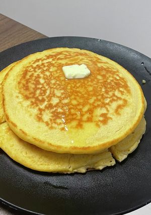 バターたっぷりパンケーキ♡3/17-レシピのメイン写真