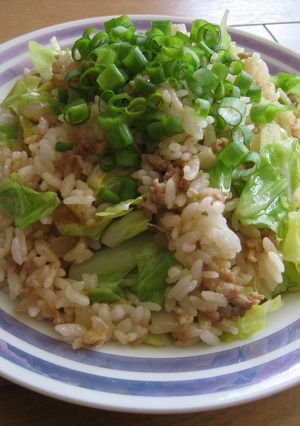 豚ひき肉と春キャベツの回鍋肉チャーハン-レシピのメイン写真