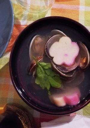 冷凍あさりでお吸い物（潮汁）-レシピのメイン写真
