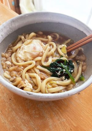 昆布つゆうどん おゆみ風-レシピのメイン写真