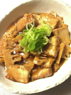 厚揚げとたけのこの中華風うま煮-レシピのメイン写真