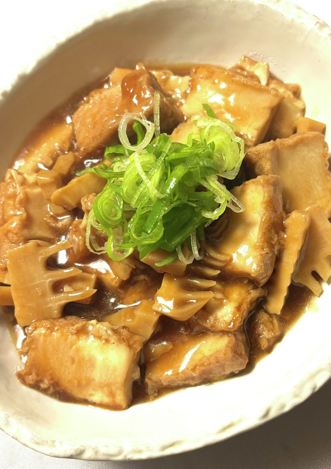 厚揚げとたけのこの中華風うま煮-レシピのメイン写真