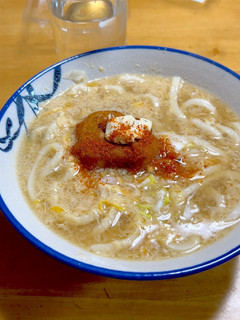 パパさん特性!とりたまタルタルうどん^^-レシピのメイン写真