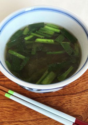 たっぷりニラと春雨のスープ-レシピのメイン写真