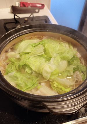 義母直伝!!年中美味しいレタス鍋-レシピのメイン写真