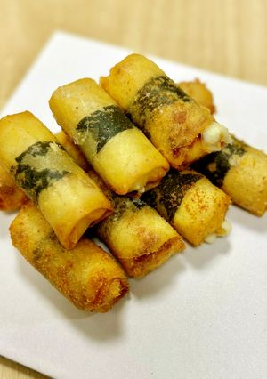 パリパリサクサク♪ちくわの春巻き-レシピのメイン写真